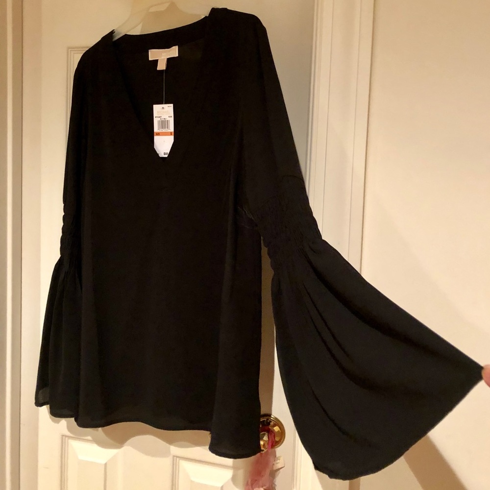 NWT MICHAEL Michael Kors Blouse - Black